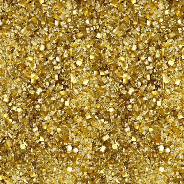 Metallic Gold Glittery Sugar™ – Bakery Bling