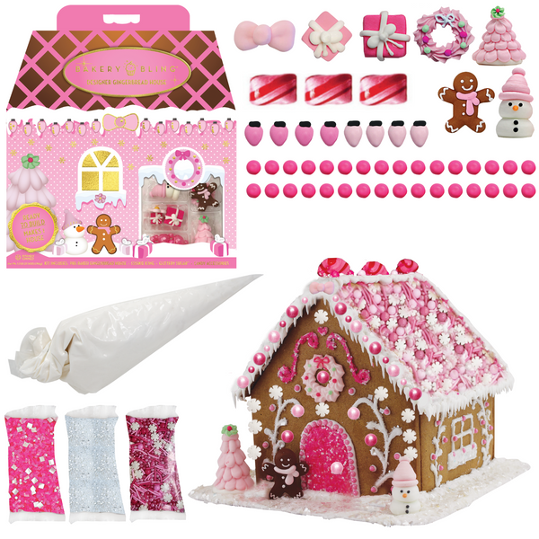 Glittery Pink Dreamland Designer Insta-House™ – Bakery Bling