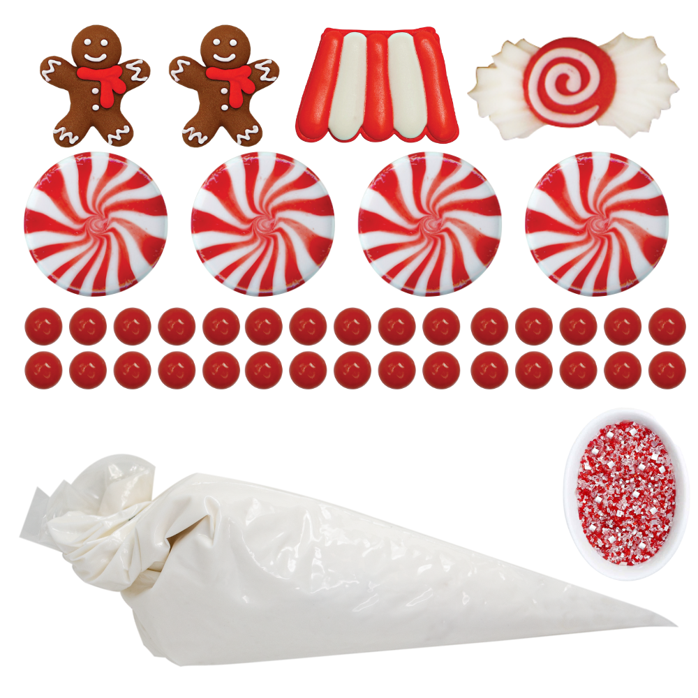 Chocolate Peppermint Bling Designer Insta-House™