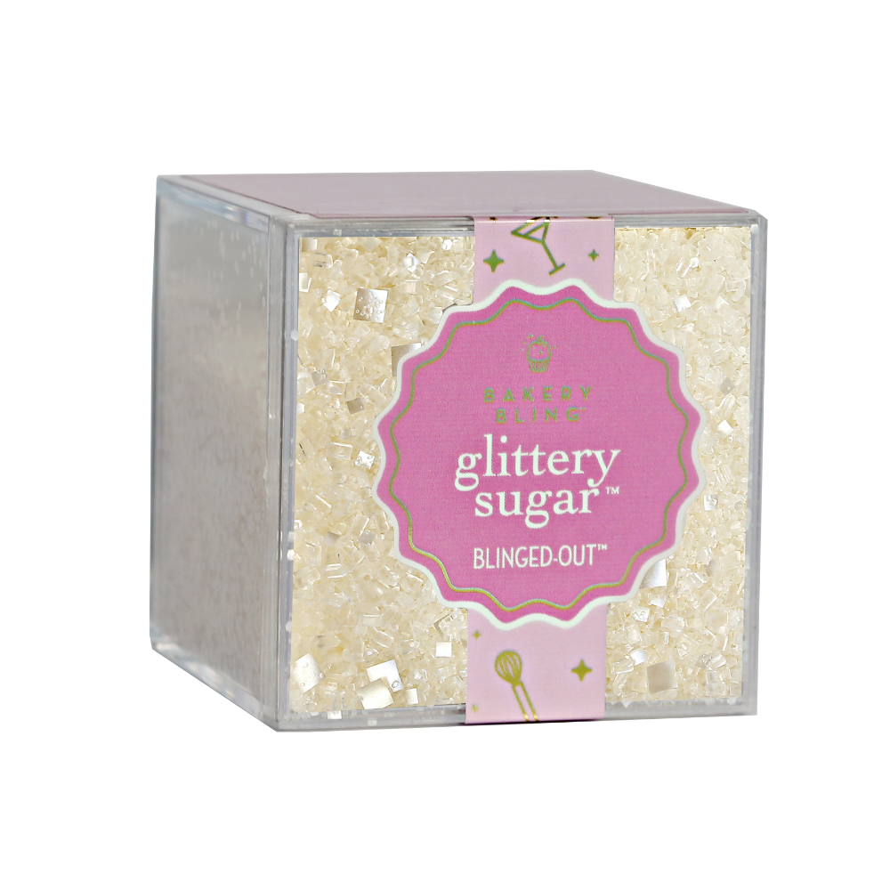 Drenched in Diamonds Blinged-Out Glittery Sugar™ - Bulk (6 Cubes per Case)