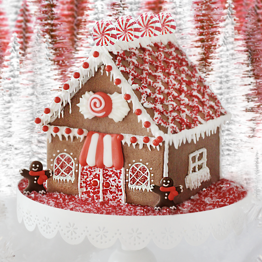 Chocolate Peppermint Bling Designer Insta-House™