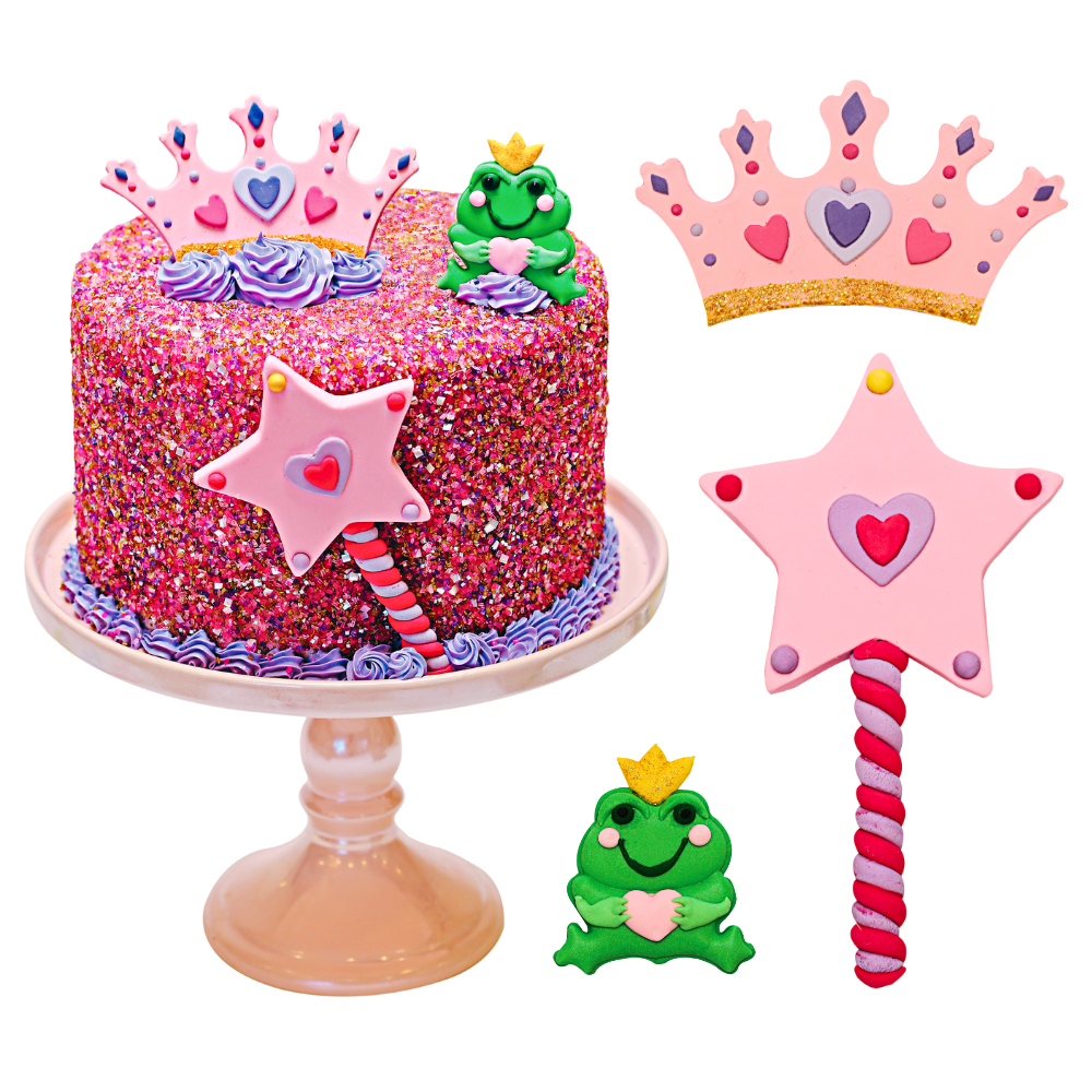Princess & Frog Designer Cake Decor - Bulk (Case of 6)