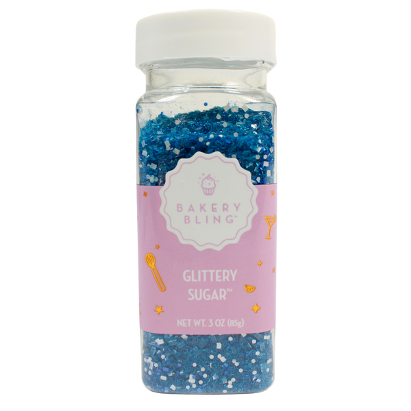 Royal Blue Glittery Sugar™ – Bakery Bling