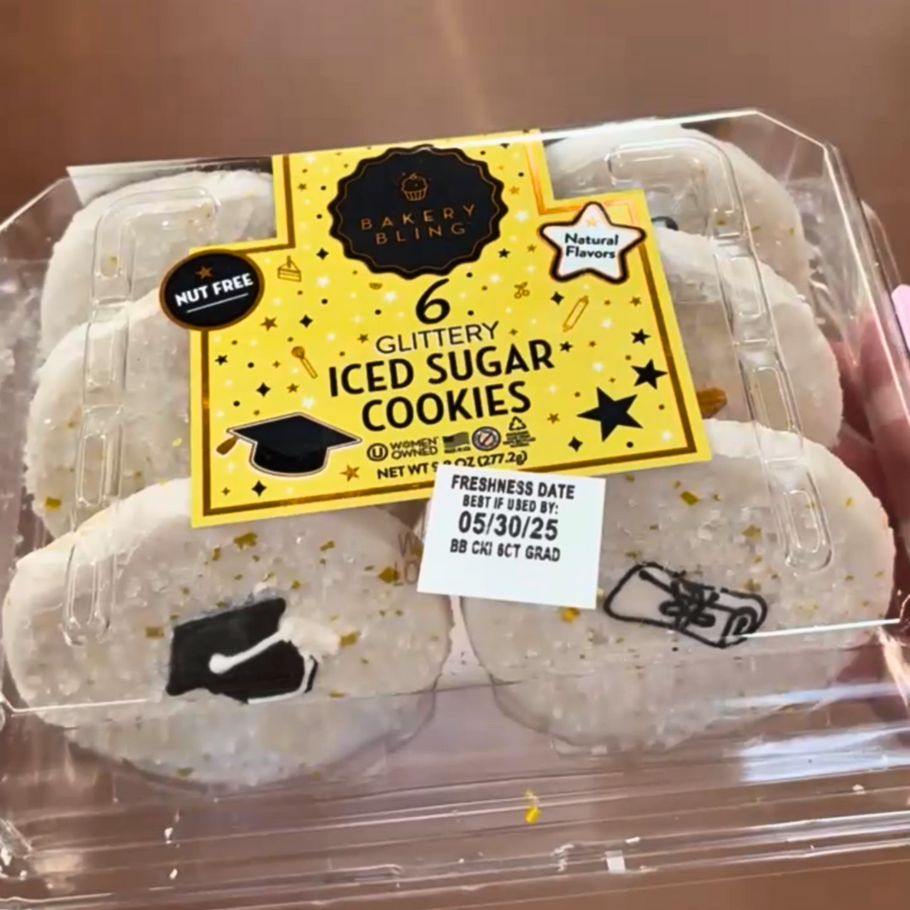 Celebrate Grads in Style with Bakery Bling™ Graduation Cookies — Now at Walmart! (Under $5!)