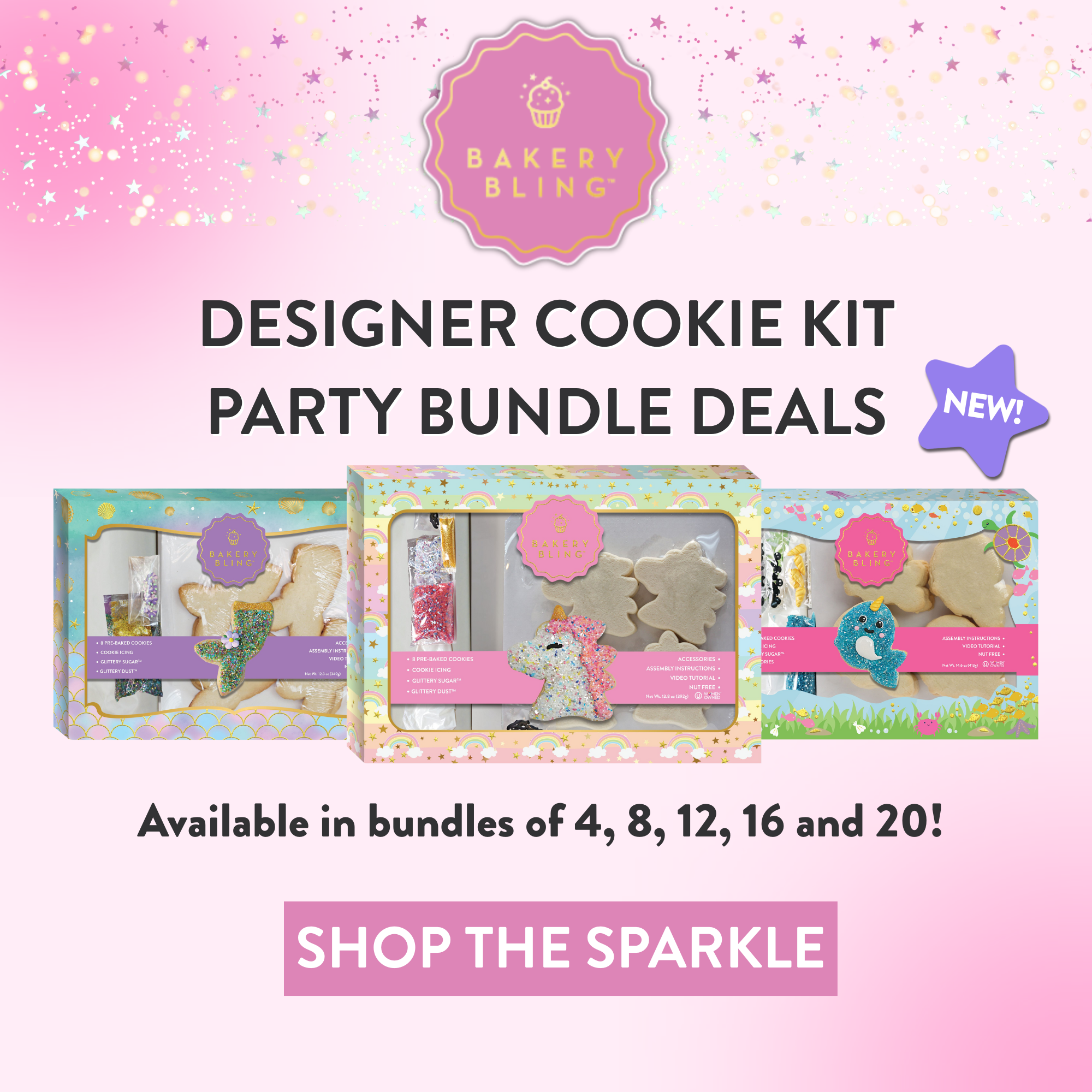 Party Bundles - Designer Cookie Kits
