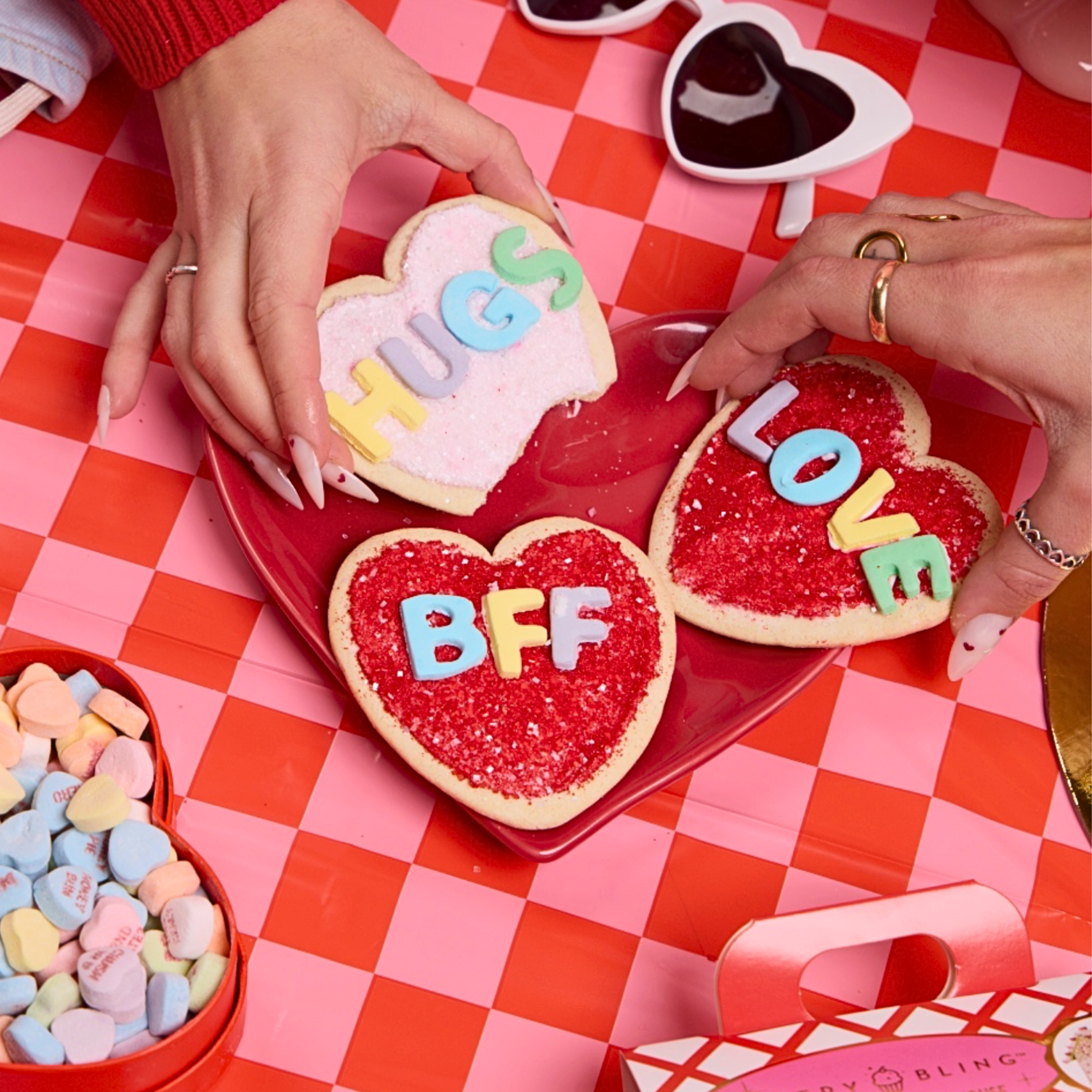 Conversation Heart Designer Cookie Kit