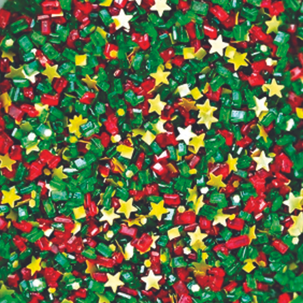 3 lb. Bag - Merry and Bright Glittery Sugar™