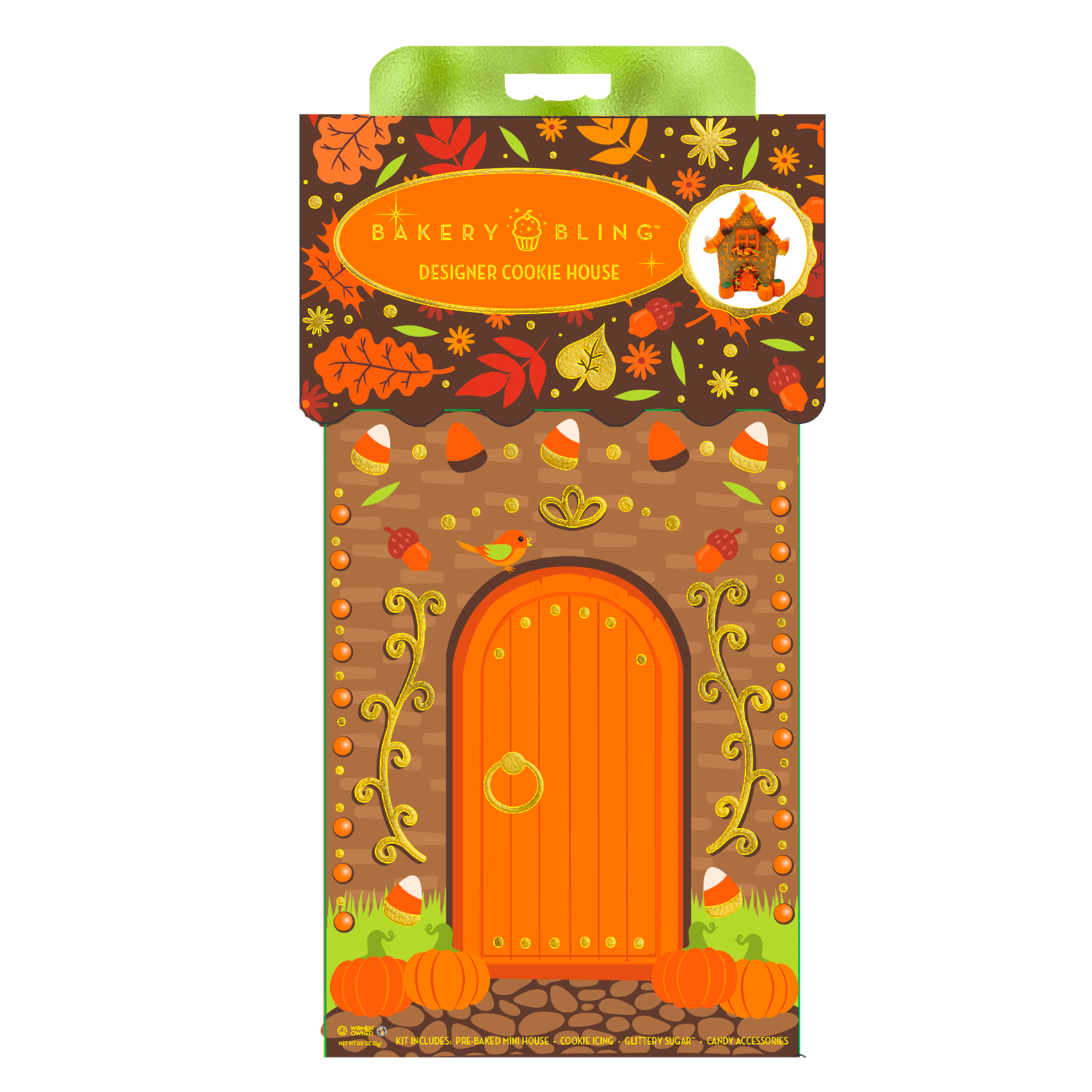 Pumpkin Spice Designer Mini Cookie House (Coming Soon)