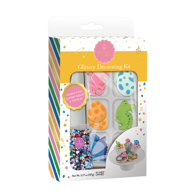 Dinosaur Designer Cupcake Decor (Bulk - Case of 12)