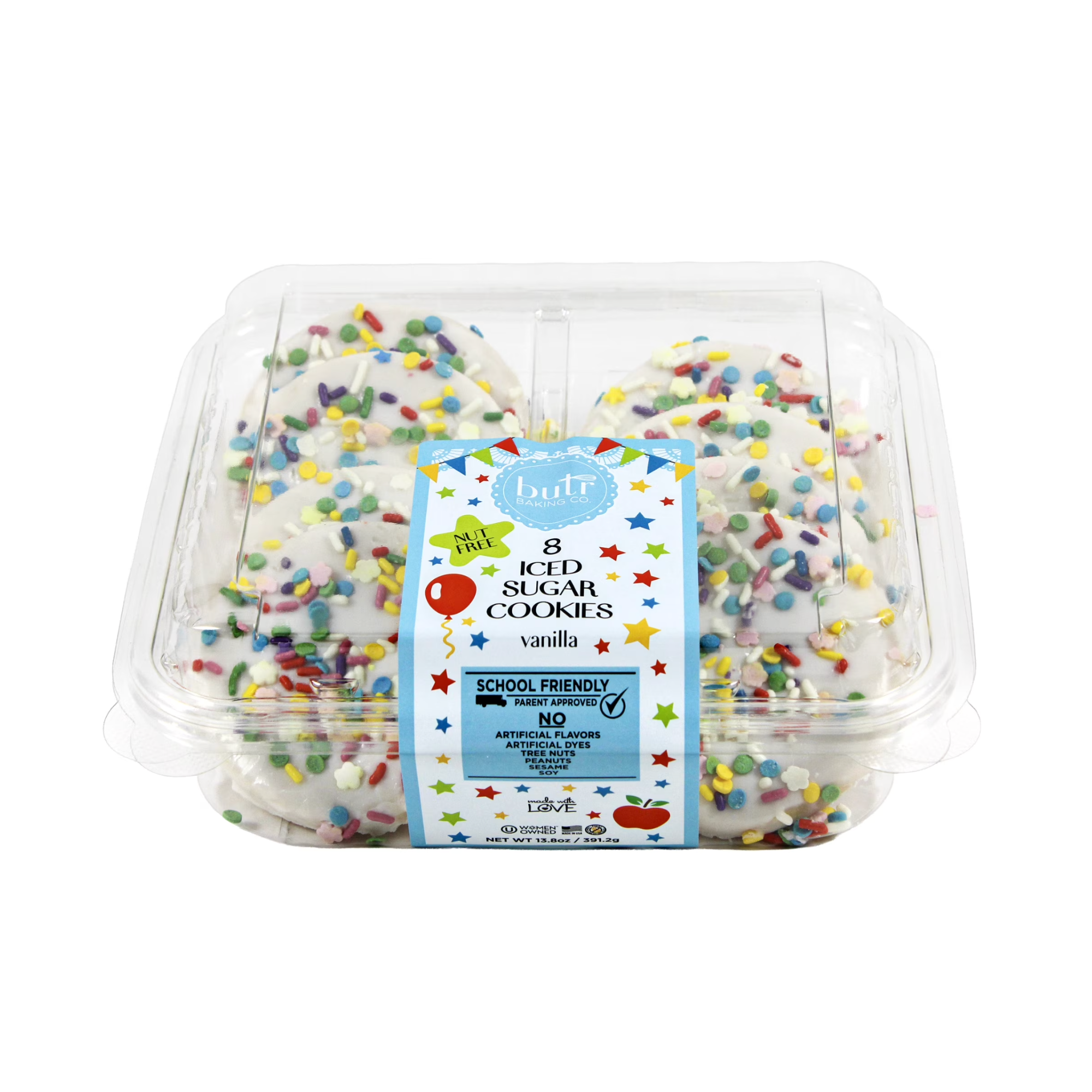 Butr Baking Co. Star Party All Natural Sugar Cookies