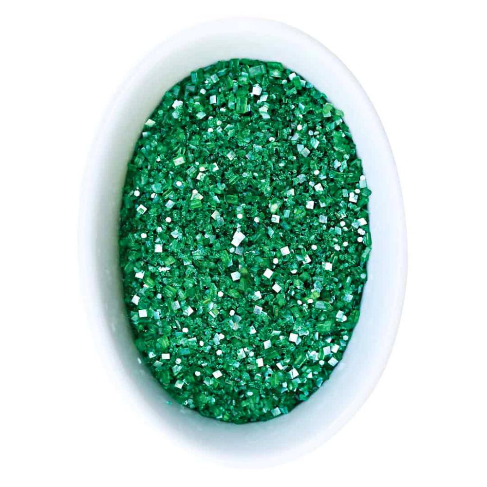 Emerald Glittery Sugar™ - Bulk (6 Shakers per Case)