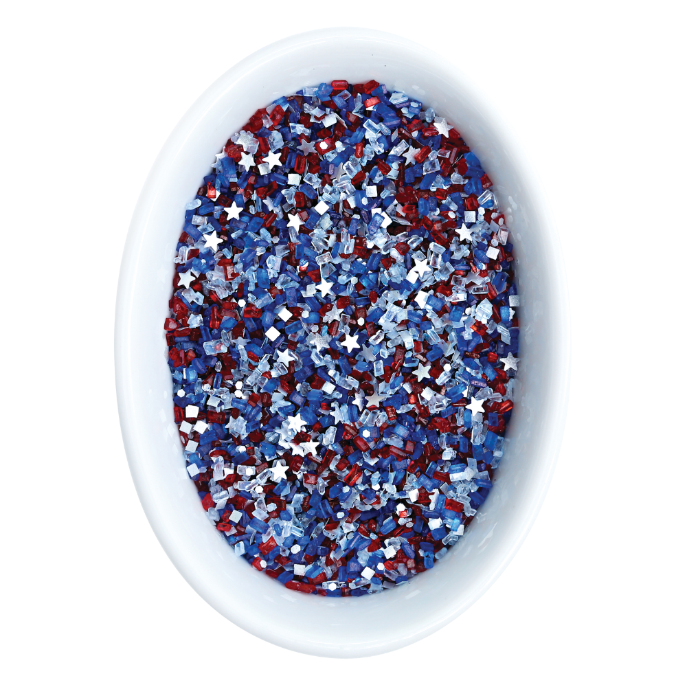 Independence Day Glittery Sugar™
