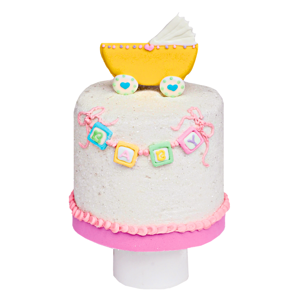 Baby Shower Designer Cake Decor - Bulk (Case of 6)