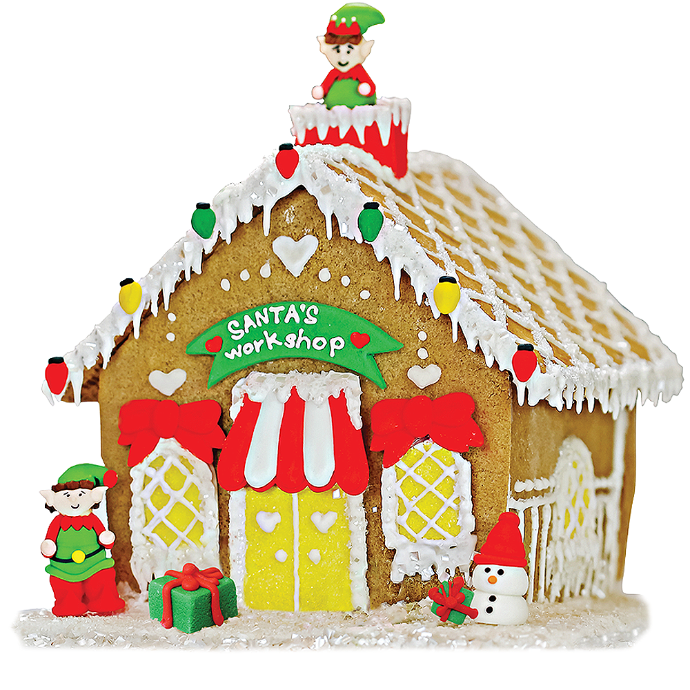 Santa's Workshop Designer Gingerbread House