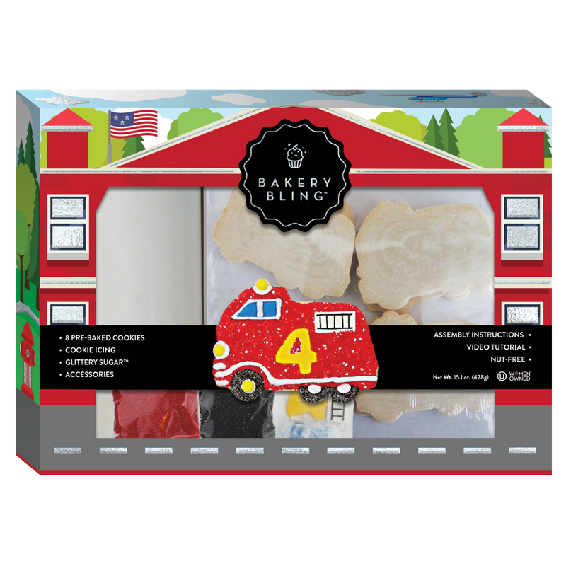 Firetruck Designer Cookie Kit