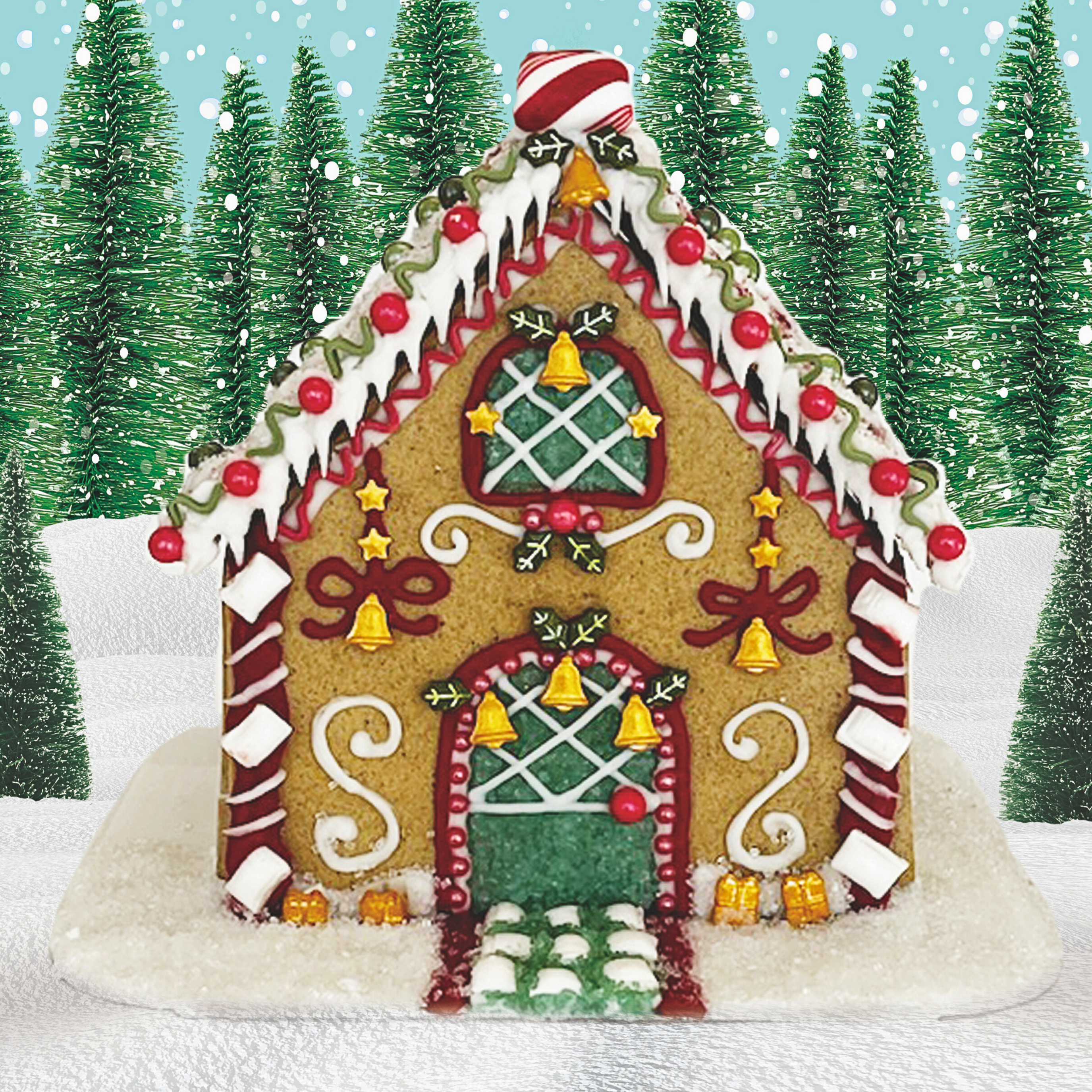 All-Natural Candy Cane Lane Designer Insta-House™