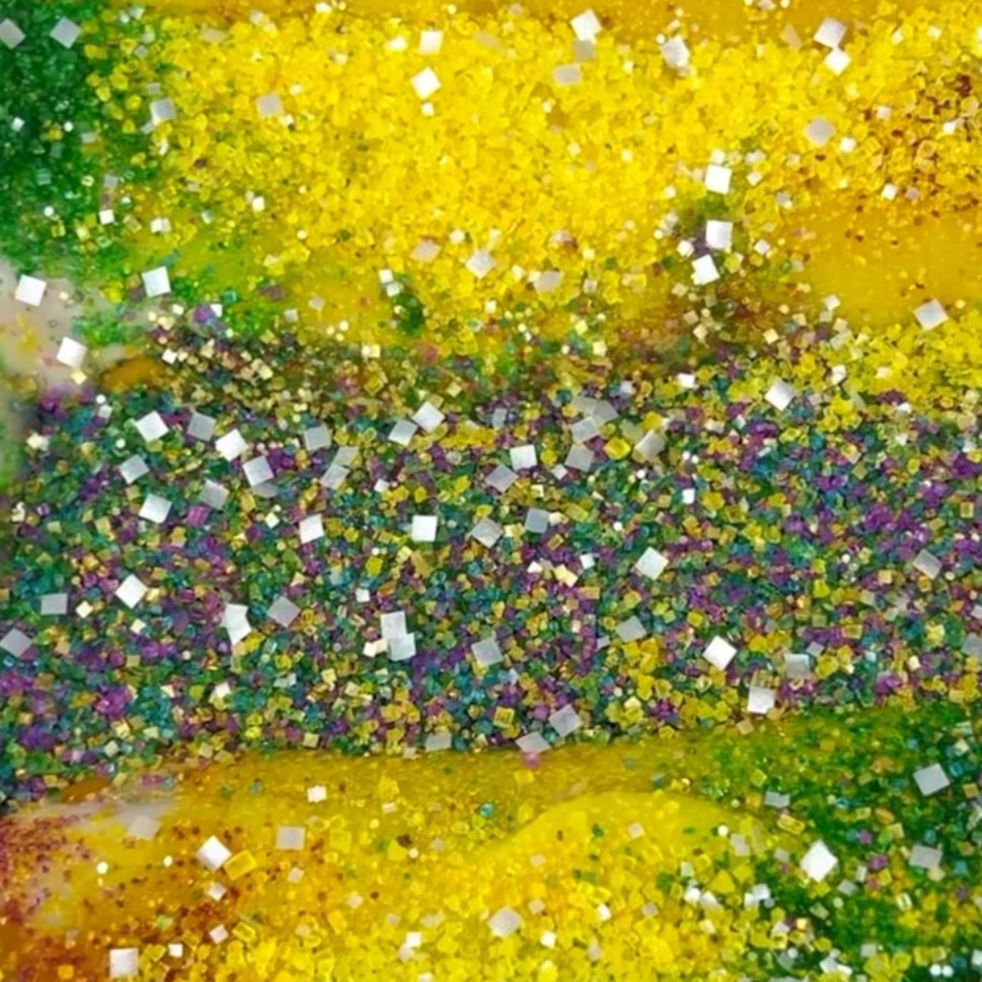 Mardi Gras Luxe Glittery Sugar™