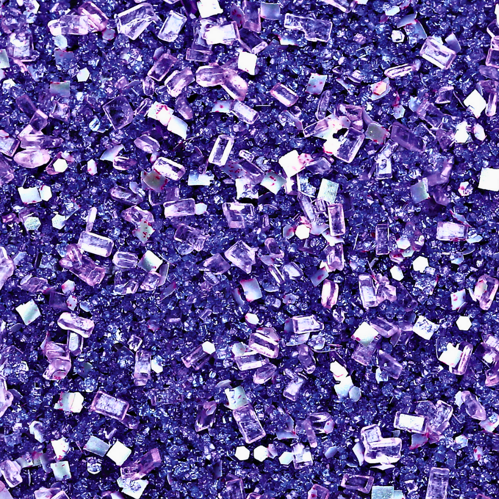 Purple Glittery Sugar™ - Bulk (6 Shakers per Case)