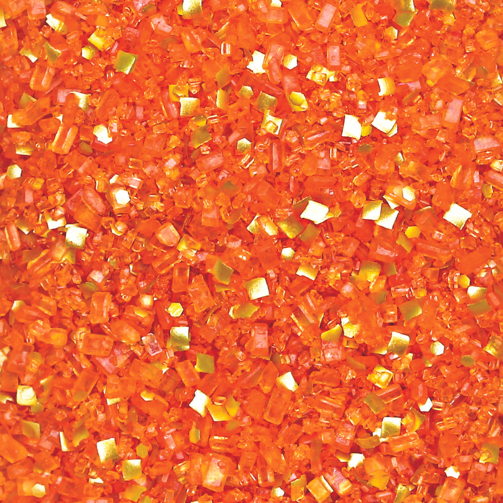 Orange and Gold Glittery Sugar™