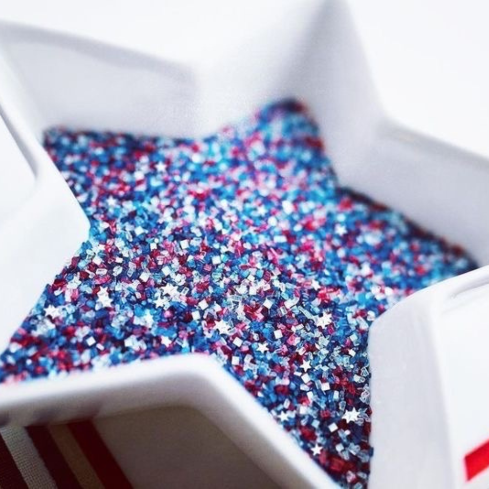 Independence Day Glittery Sugar™