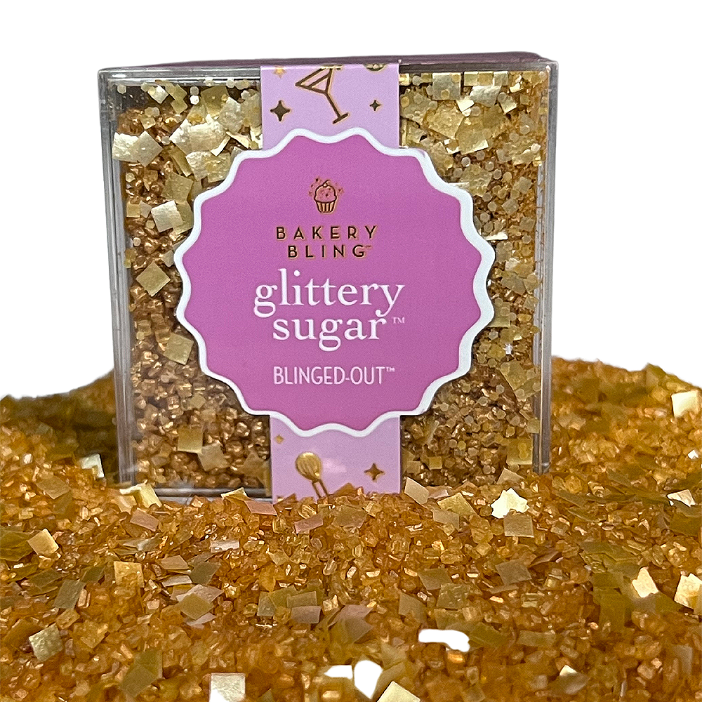 Expensive Taste Blinged-Out Glittery Sugar™ - Bulk (6 Cubes per Case)