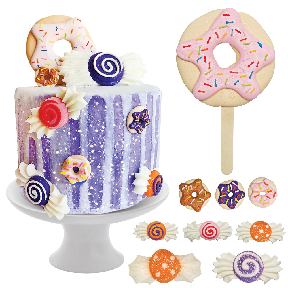 Donuts & Sweets Designer Cake Decor - Bulk (Case of 6)