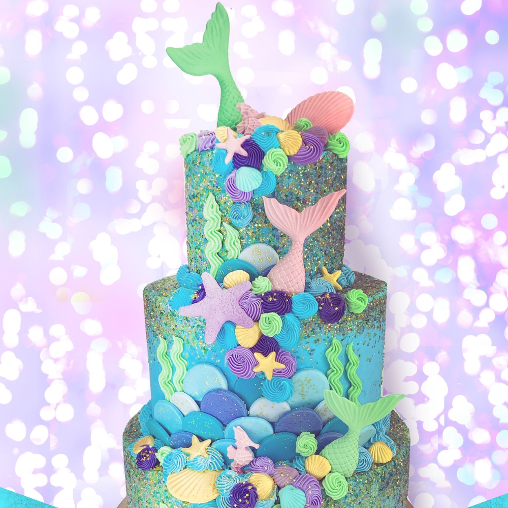 Mermaid Designer Cake Decor