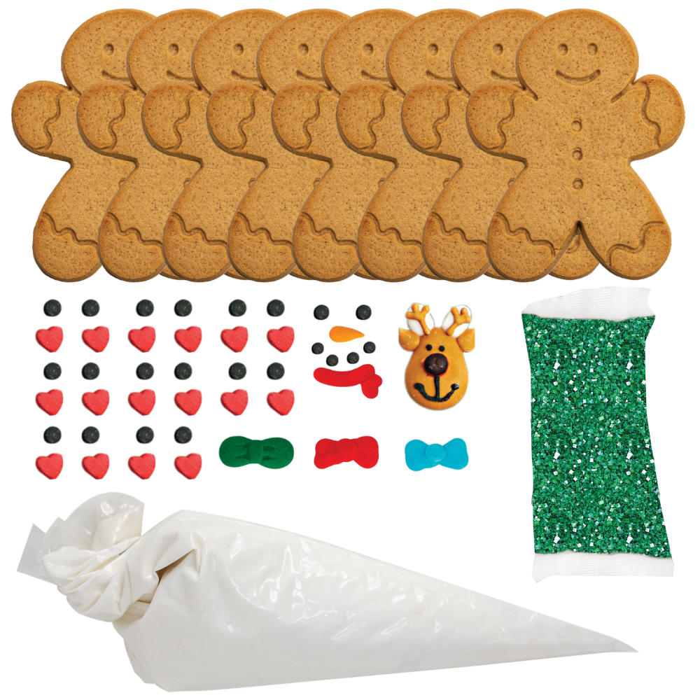 Gingerbread People Designer Cookie Kit