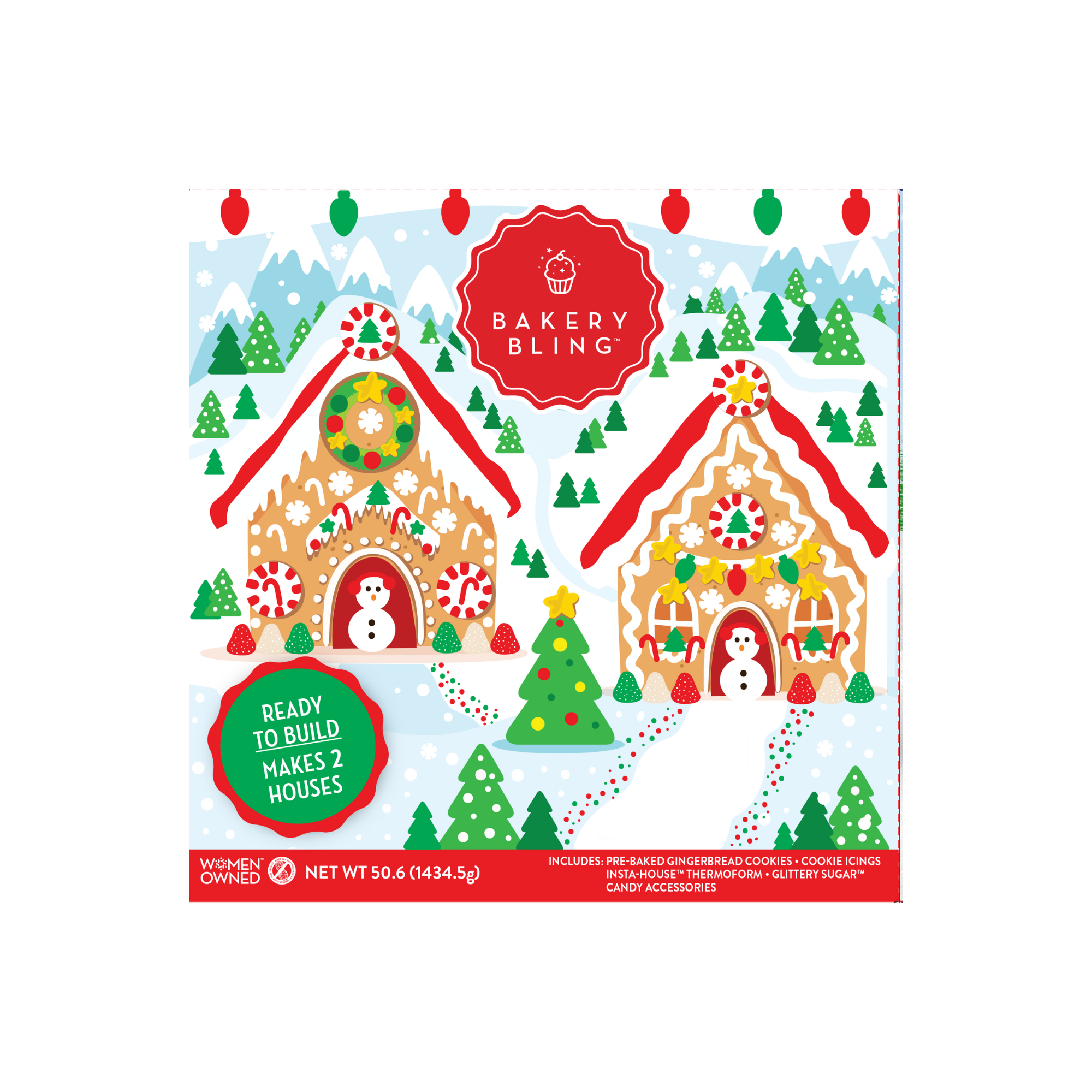 Snowman Peppermint Palace Insta-House™ Duo