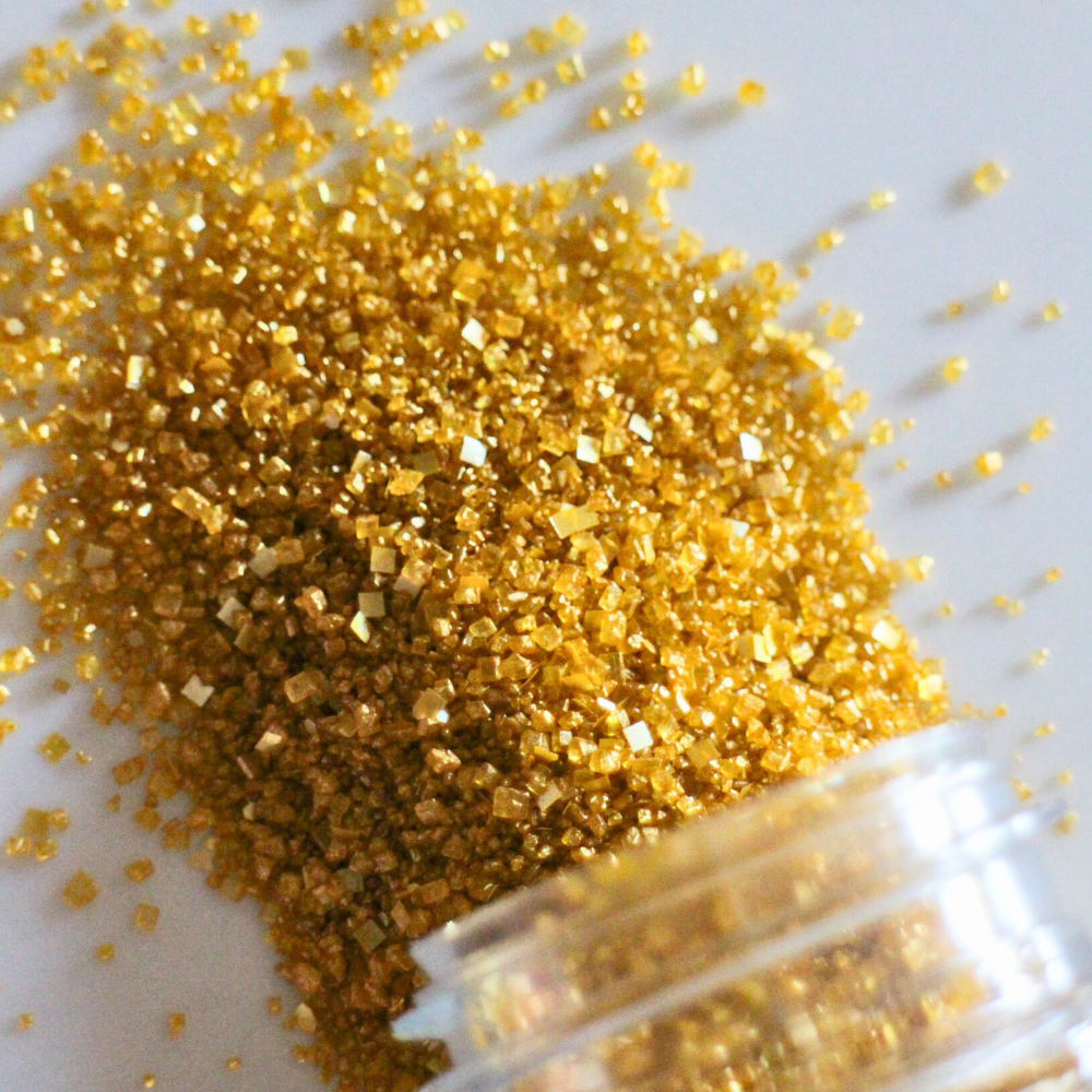 3 lb. Bag - Gold Glittery Sugar™