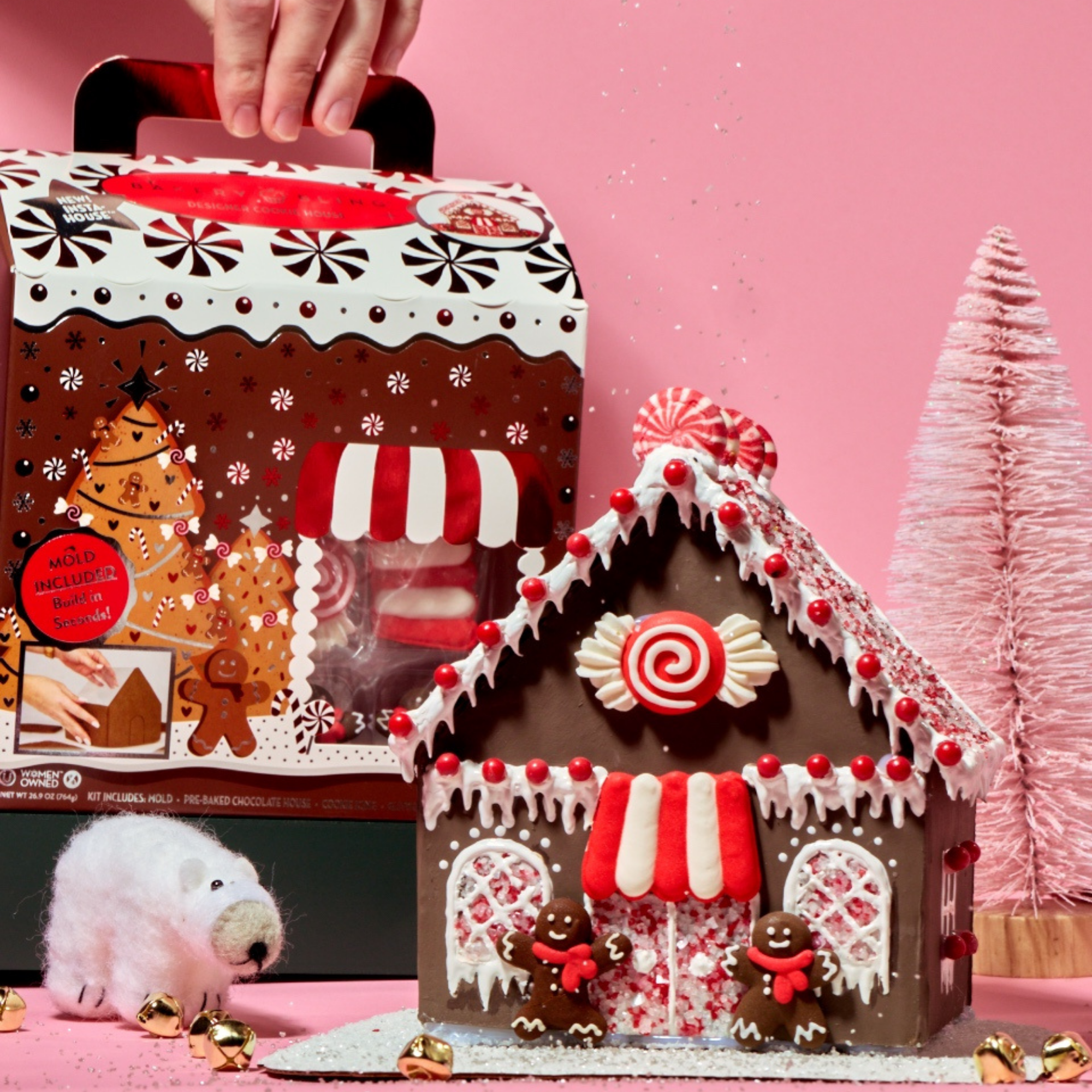 Chocolate Peppermint Bling Designer Insta-House™ (Pre-Order)
