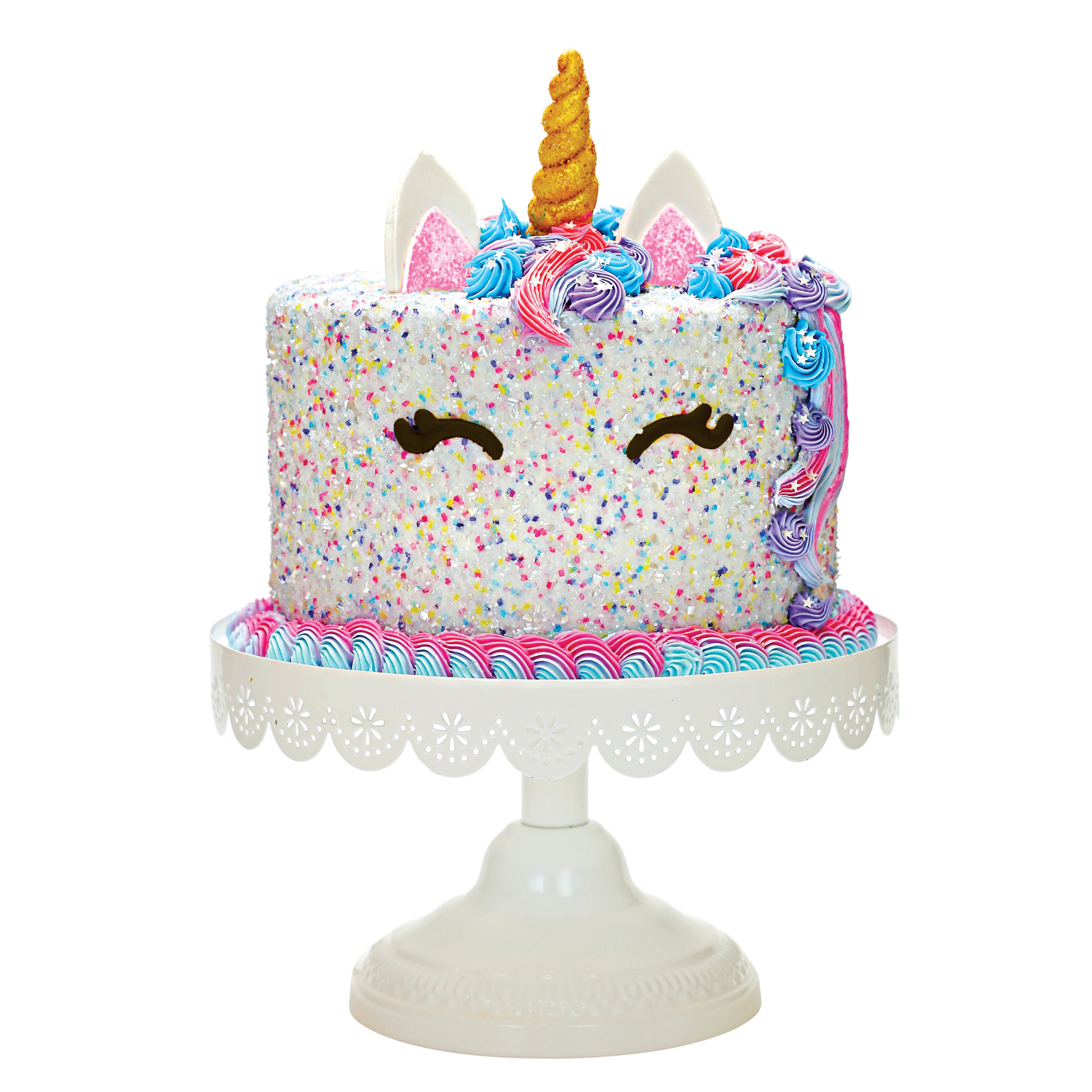 Unicorn Cake Decorating Duo (Cake Decor + Glittery Sugar)