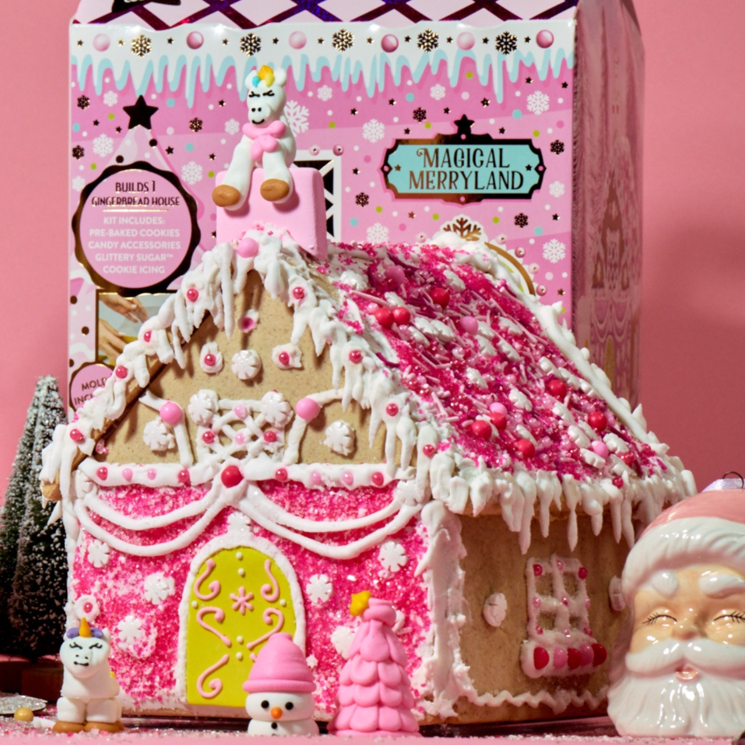 Magical Merryland + Glittery Pink Dreamland Designer Insta-House™ Bundle