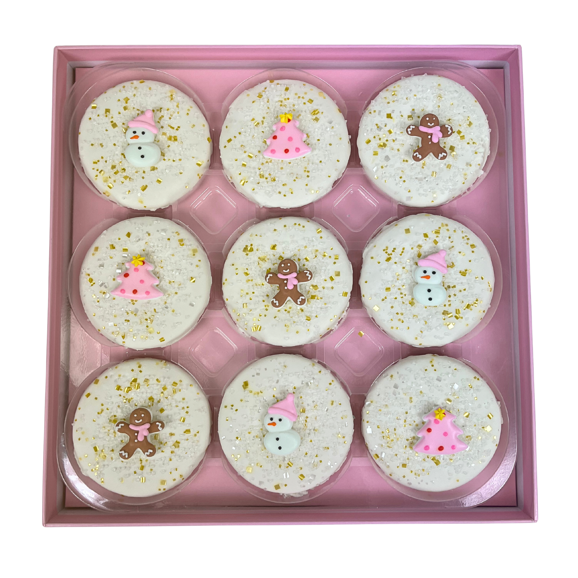 Pink Nutcracker Designer Decorated Cookies