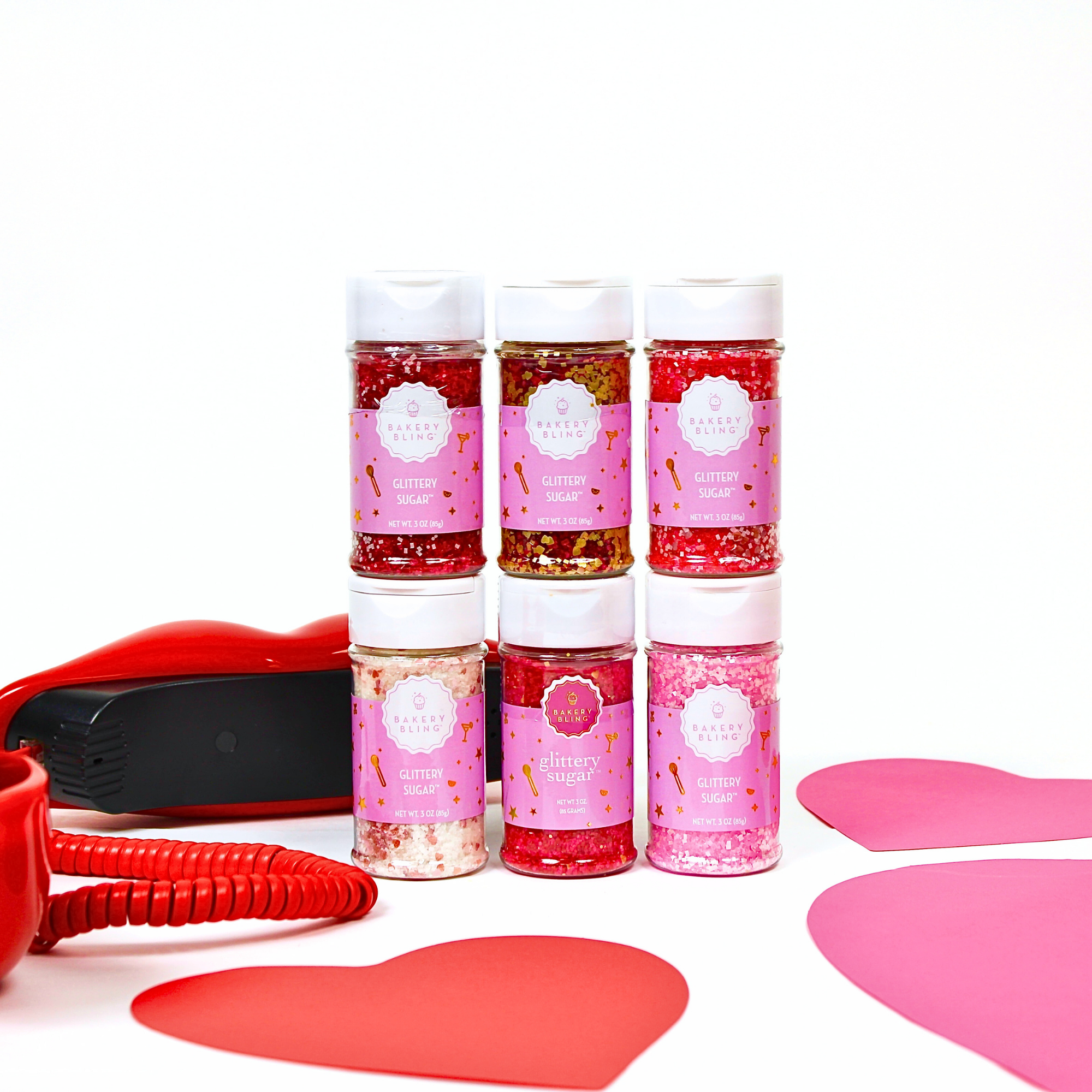 Valentine's Day Glittery Sugar™ Bundle