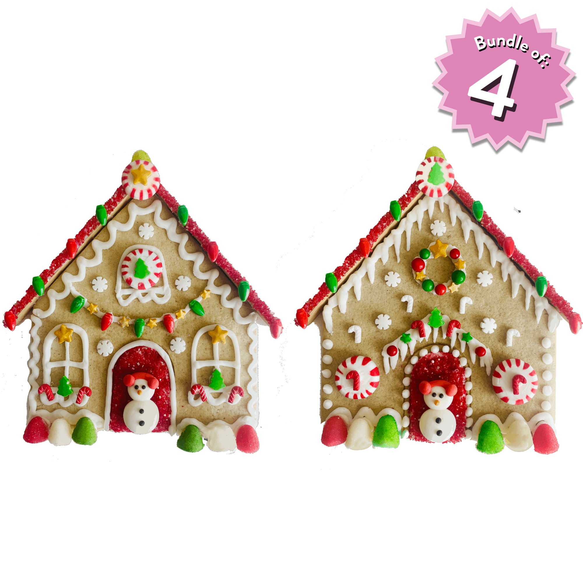 Snowman Peppermint Palace Insta-House™ Duo (Bundle of 4)