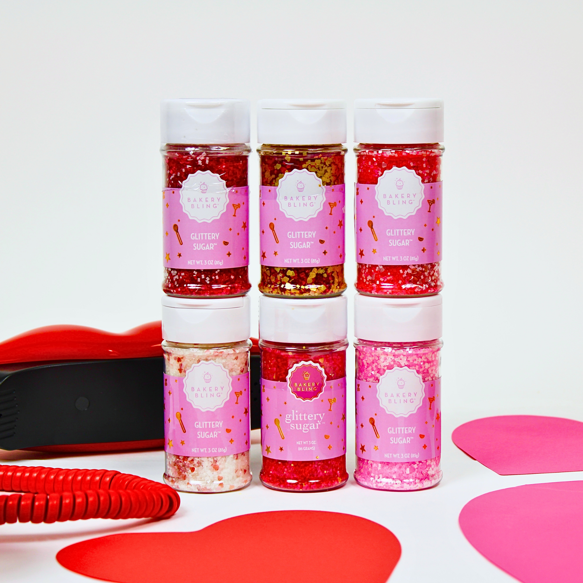 Valentine's Day Glittery Sugar™ Bundle