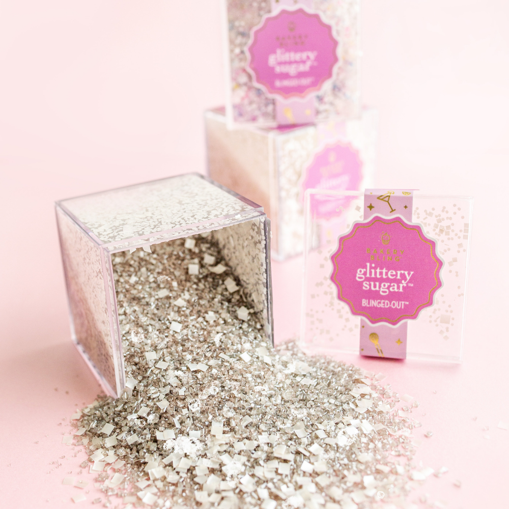 5th Avenue Blinged-Out Glittery Sugar™ - Bulk (6 Cubes Per Case)