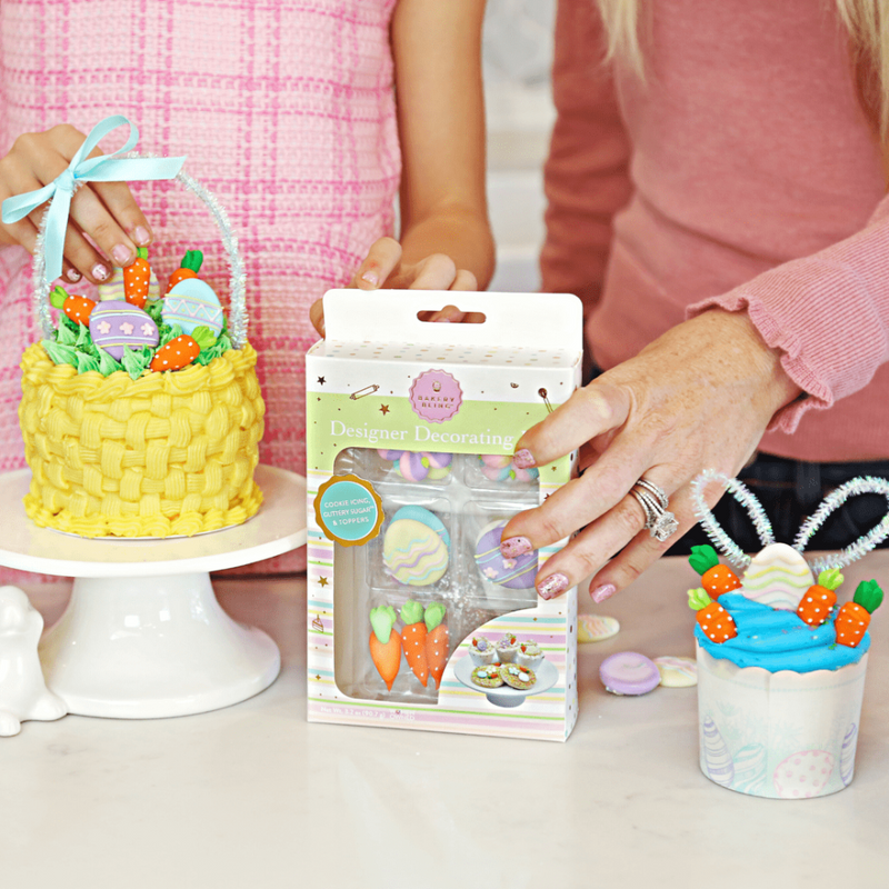 Cottontail Glittery Decorating Kit (Bulk - Case of 12)