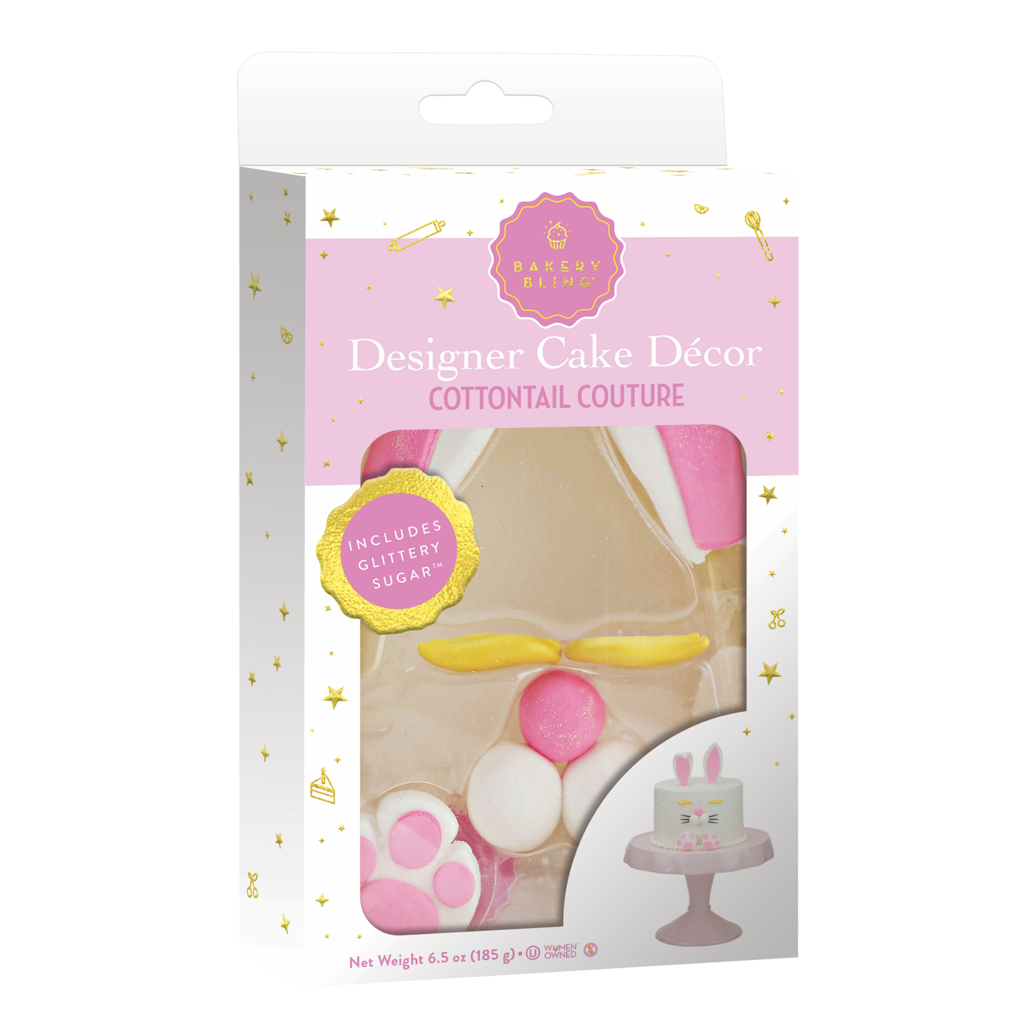 Easter Designer Cake Decor & Glittery Sugar Bundle