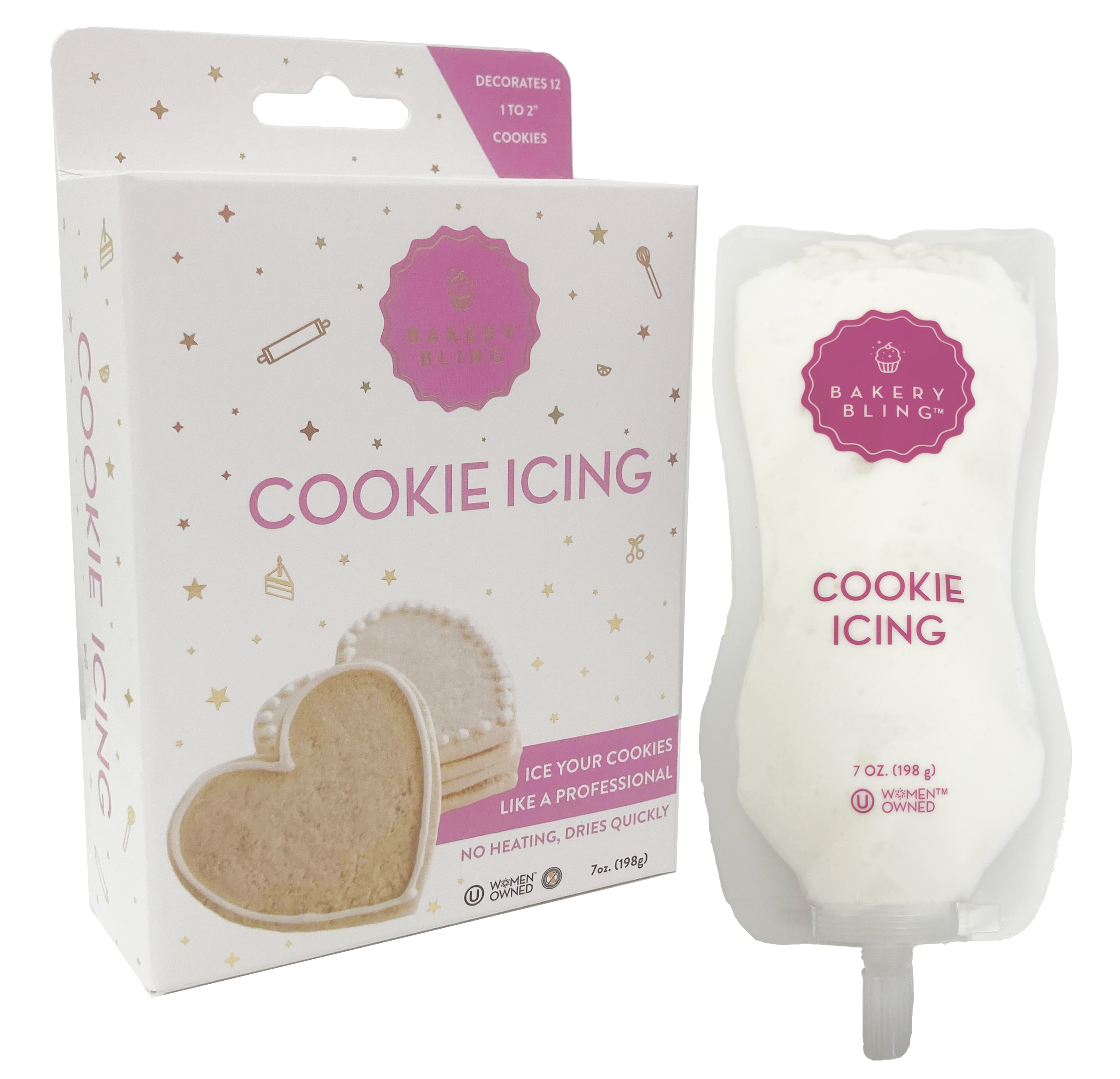 White Cookie Icing Bag (Single)