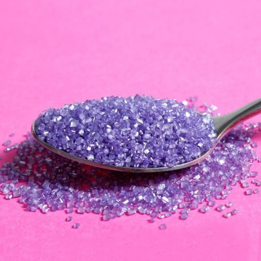 Purple Glittery Sugar™ - Bulk (6 Shakers per Case)