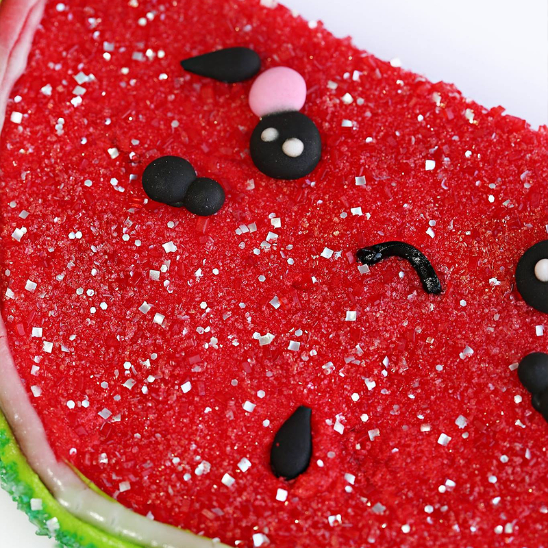 Red Glittery Sugar™ - Bulk (6 Shakers Per Case)