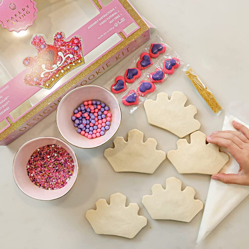 Princess Tiara Designer Cookie Kit