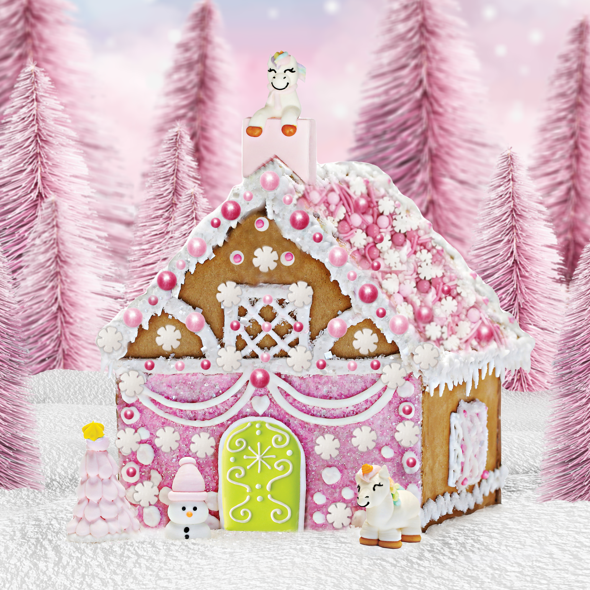 Magical Merryland + Glittery Pink Dreamland Designer Insta-House™ Bundle