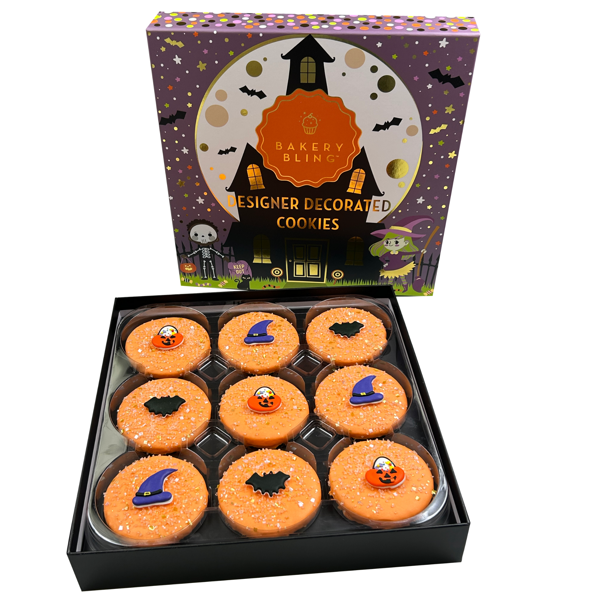 (Limited Edition) Traditional Halloween Designer Decorated Cookies