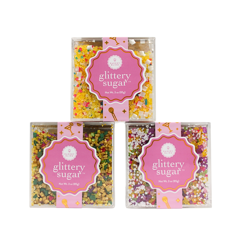 Hoppy Hues Spring Glittery Sugar™ Trio (In Bloom, Egg Hunt, Its a Party)