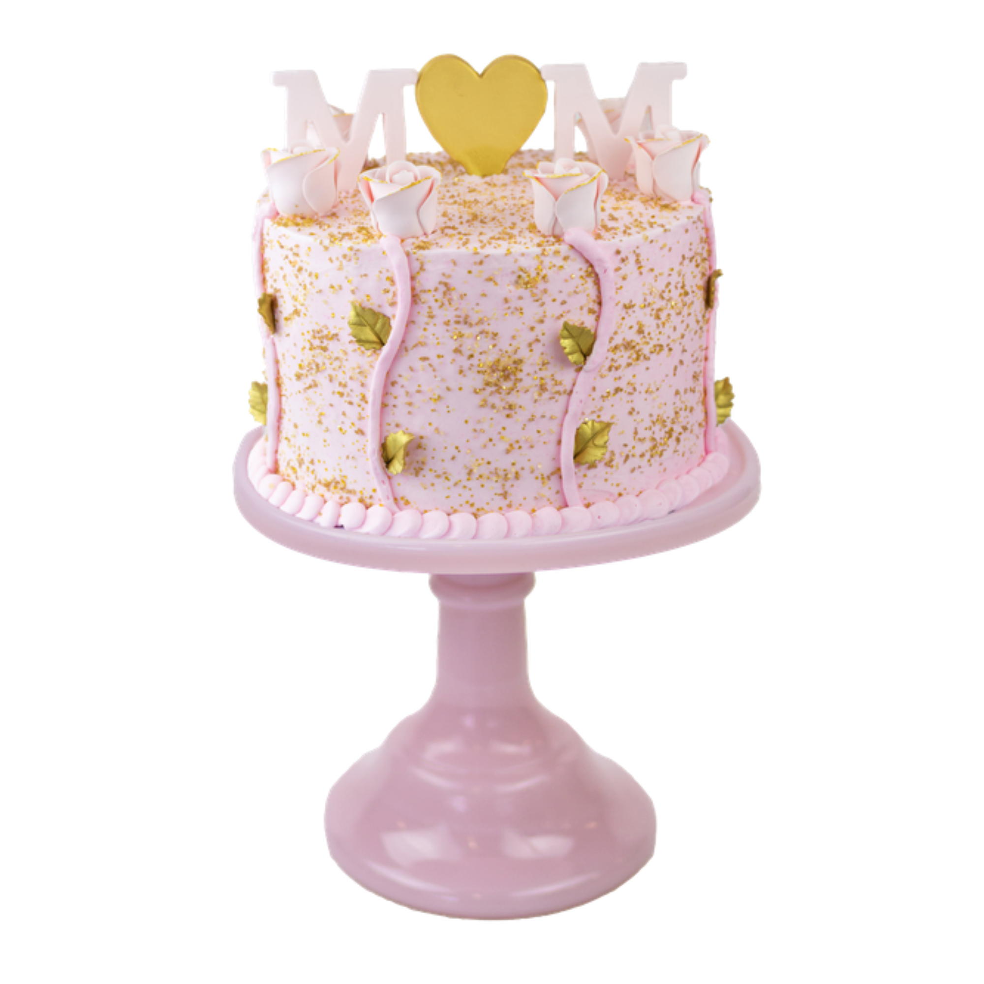 Mother's Day Designer Decorating Bundle (Designer Cake Decor, Cookie Kit & Glittery Sugar)