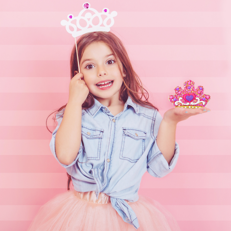Princess Designer Decorating Bundle (Cookie Kit + Cake Decor + Glittery Sugar))