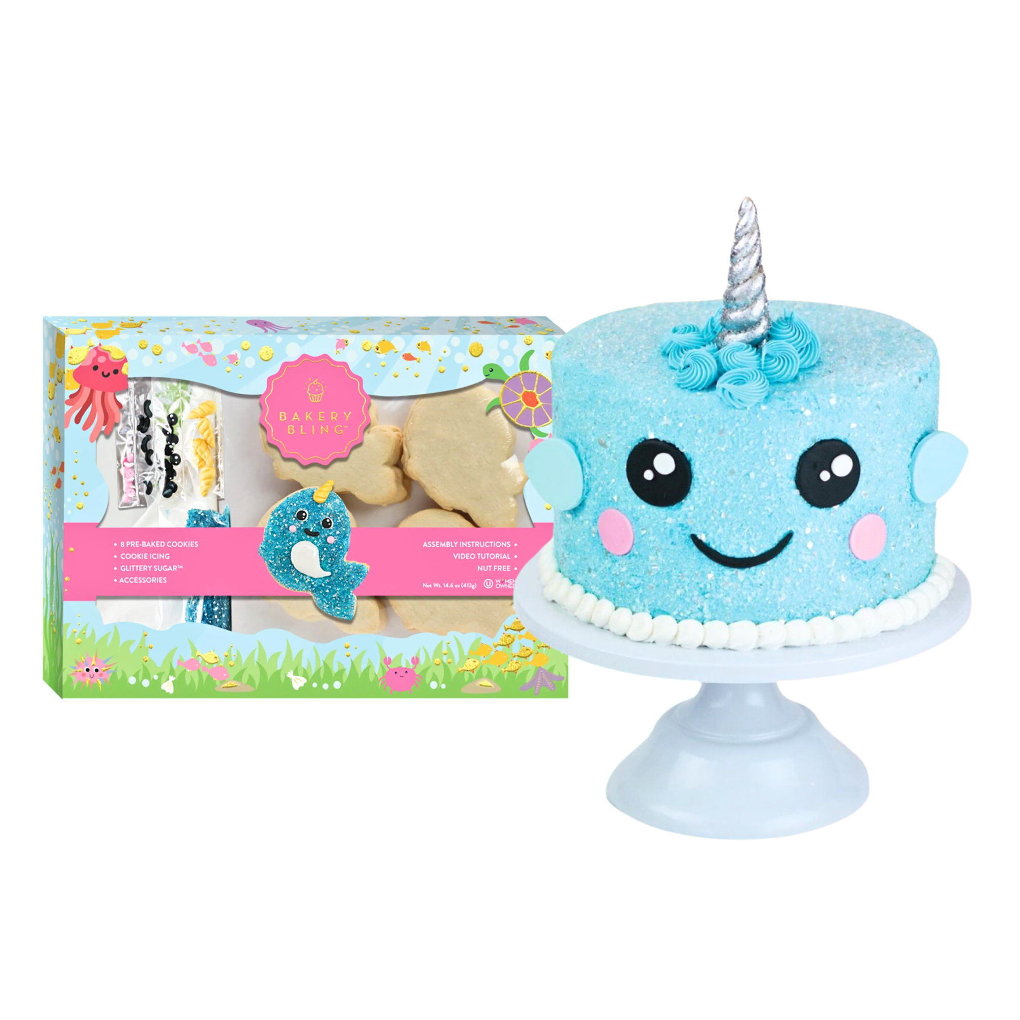 Designer Narwhal Decorating Bundle